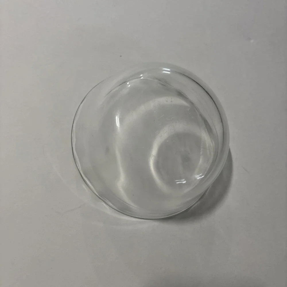 VTG PYREX #464 Clear Scalloped Edge Small Custard Dessert Bowl 10oz Good Cond.